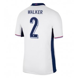 Anglie Kyle Walker #2 Domácí Dres ME 2024 Krátký Rukáv